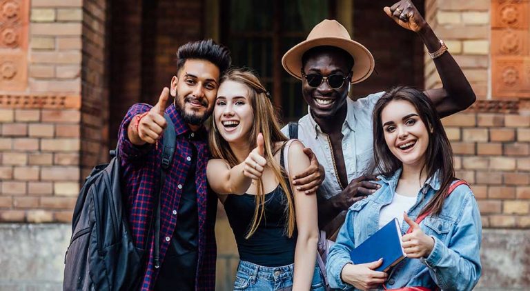 Balance-Programme-four-happy-students